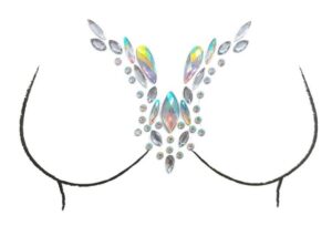 Center Design Acrylic Breast Pasty