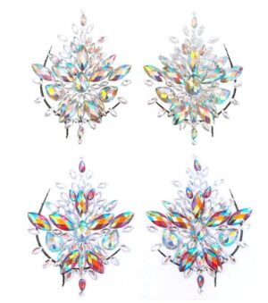 Chromophous Acrylic Breast Design Pasties